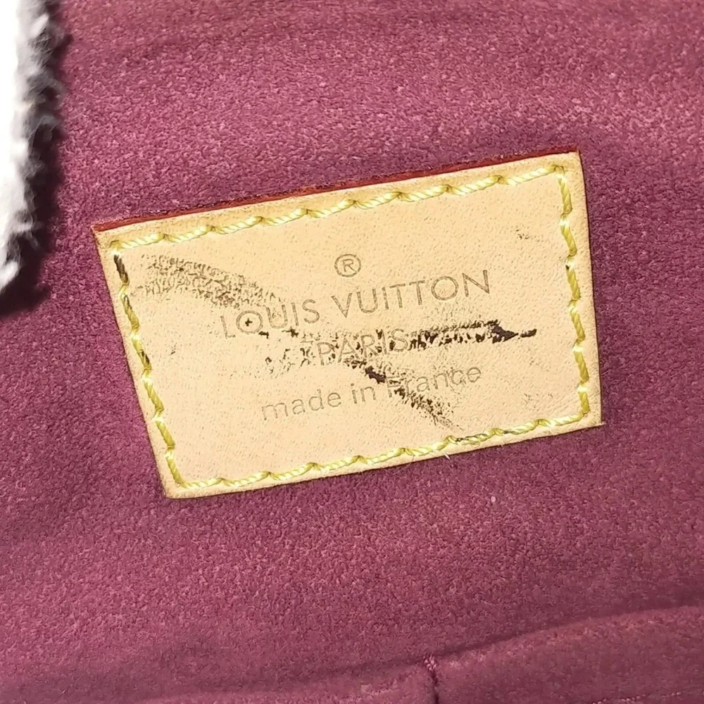 Louis Vuitton LV Hand Bag Pallas Brown Monogram